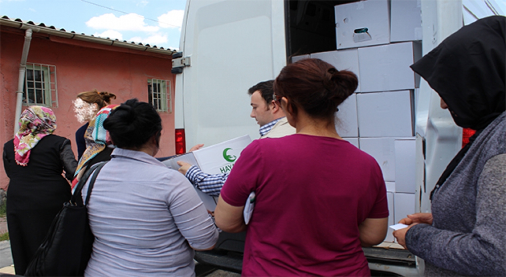 Ankara` da yoksula Hayat Eli